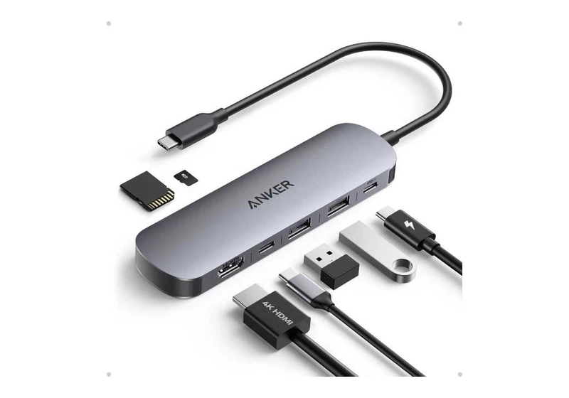 Turn your laptop’s USB-C port into 7 ports with this nifty $20 accessory