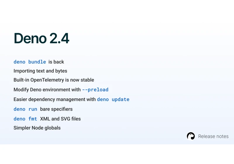 Deno 2.4