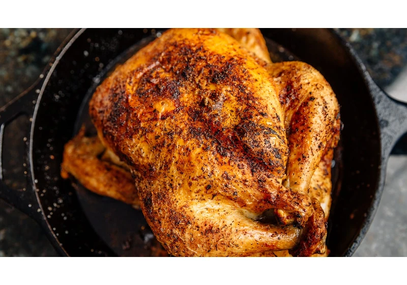 This 45-Minute Air Fryer Roasted Chicken Is a Thing of Beauty