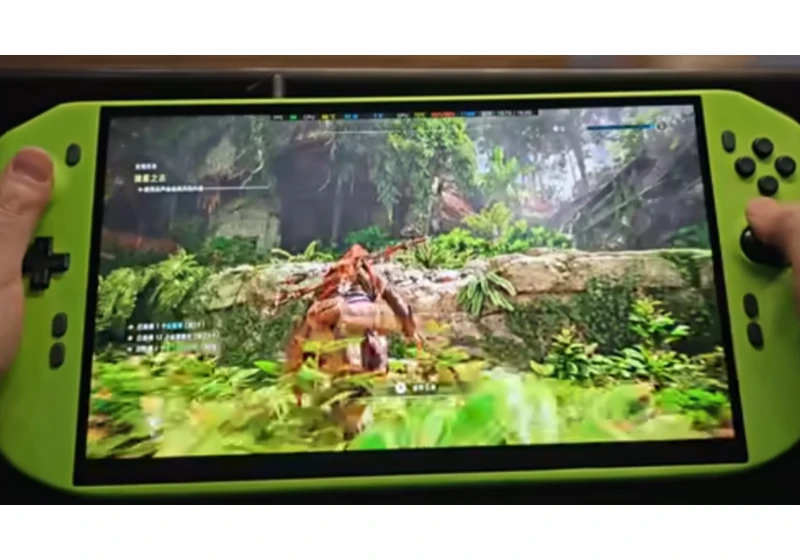 Giant 12-inch ‘handheld’ gaming PC puts the Steam Deck to shame