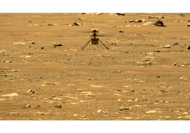Say goodbye to NASA’s adorable Mars helicopter Ingenuity