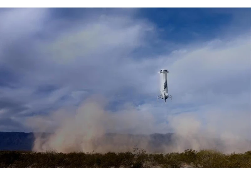 Blue Origin returns to form with a successful rocket launch after being grounded for over a year