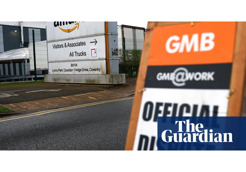 GMB launches legal action against 'out of control' Amazon at Coventry warehouse