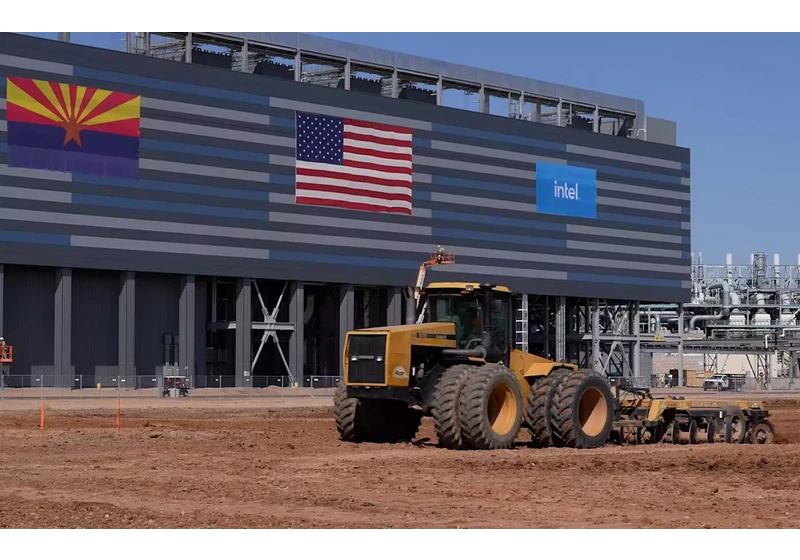 Intel will get $8.5 billion in CHIPS Act funding to support its US manufacturing efforts