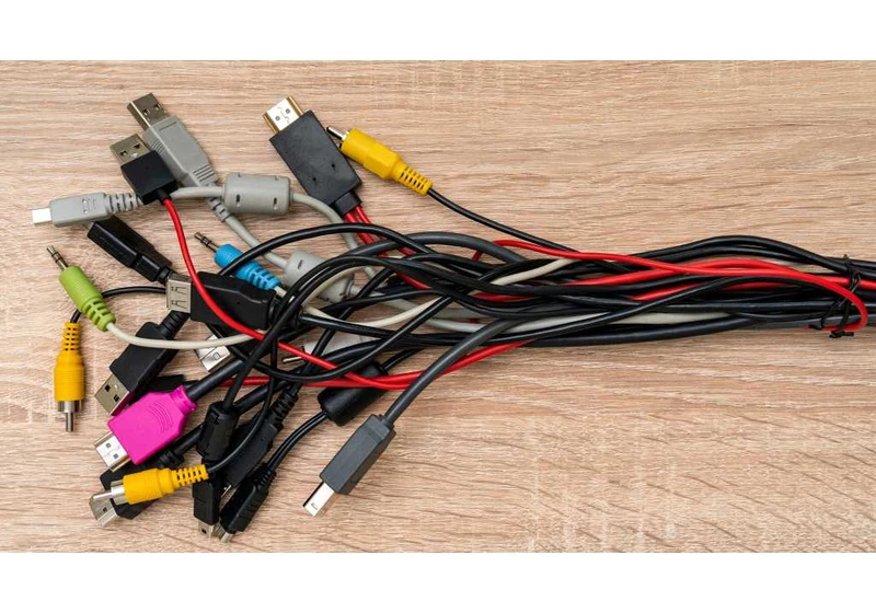 Clean up cable clutter: These tricks create beautiful cord order