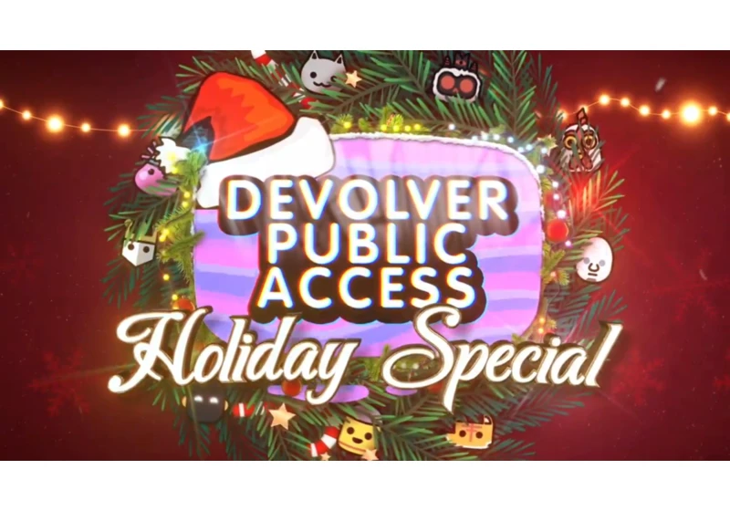Watch Devolver Digital's holiday showcase here at 11AM ET