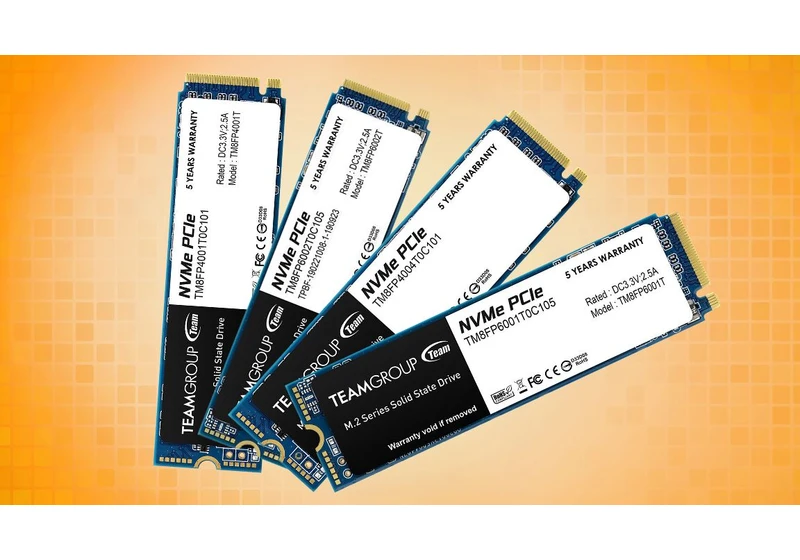 Team Group MP34, MP33 SSDs Drop to New Low Prices at Newegg