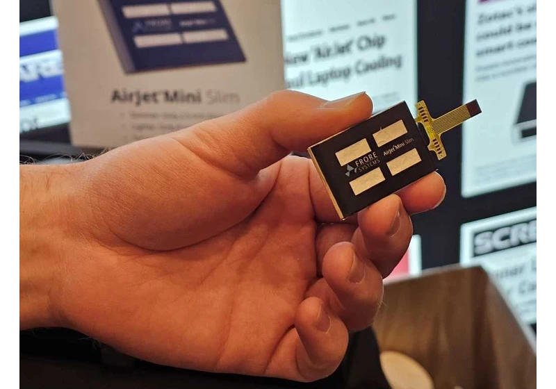 Frore launches a lightweight, self-cleaning cooling chip