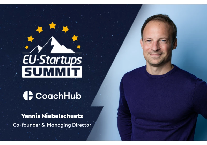 CoachHub Co-founder and Managing Director Yannis Niebelschütz will speak at our EU-Startups Summit on May 12-13 in Barcelona