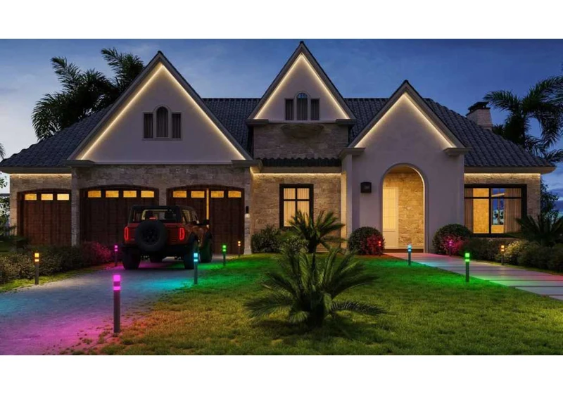 Dazzle your guests with these RGB pathway lights, now 35% off