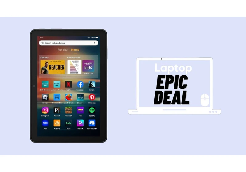 Grab an all-new 2024 Amazon Fire HD 8 tablet for only $55
