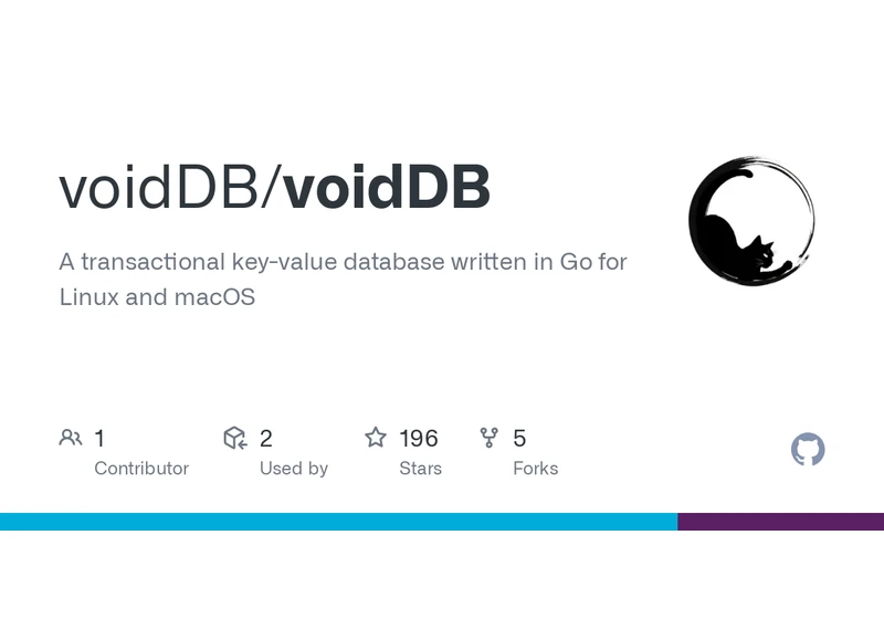 Show HN: voidDB – A transactional key-value DB written in Go for 64-bit Linux