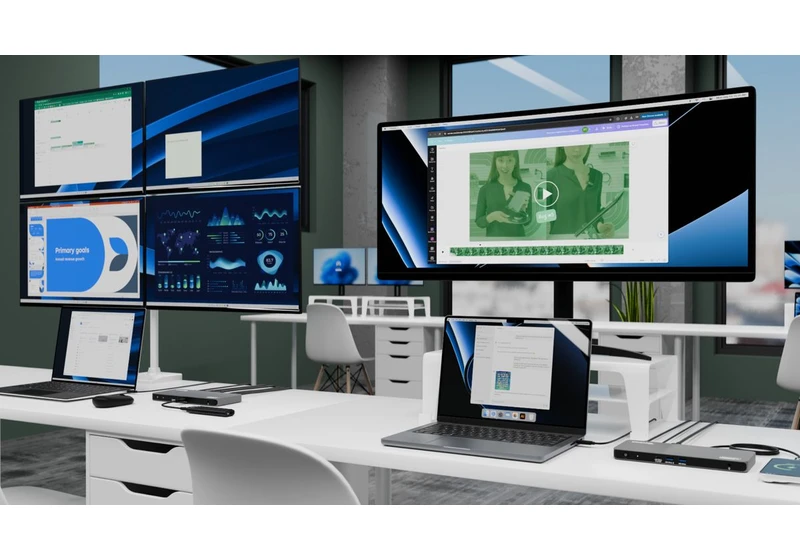 Plugable's beastly docking station supports an army of 4K displays