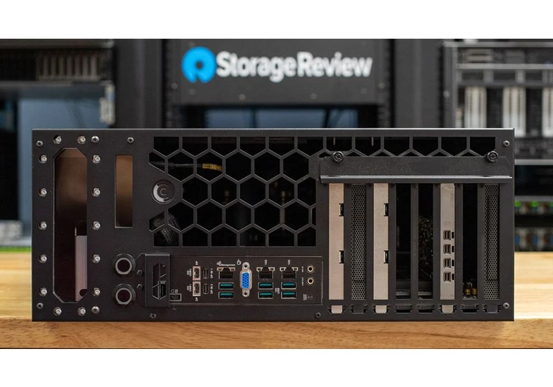 AMD-powered, liquid cooled Comino Grando AI sever gets reviewed but I still can't see any octo Nvidia RTX 5090 GPUs configuration