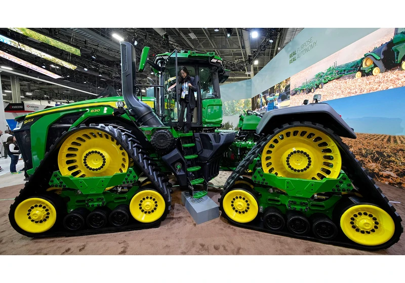 Farming tech is on display CES: How John Deere and others are embracing sustainability