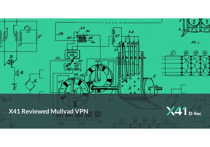 X41 Reviewed Mullvad VPN