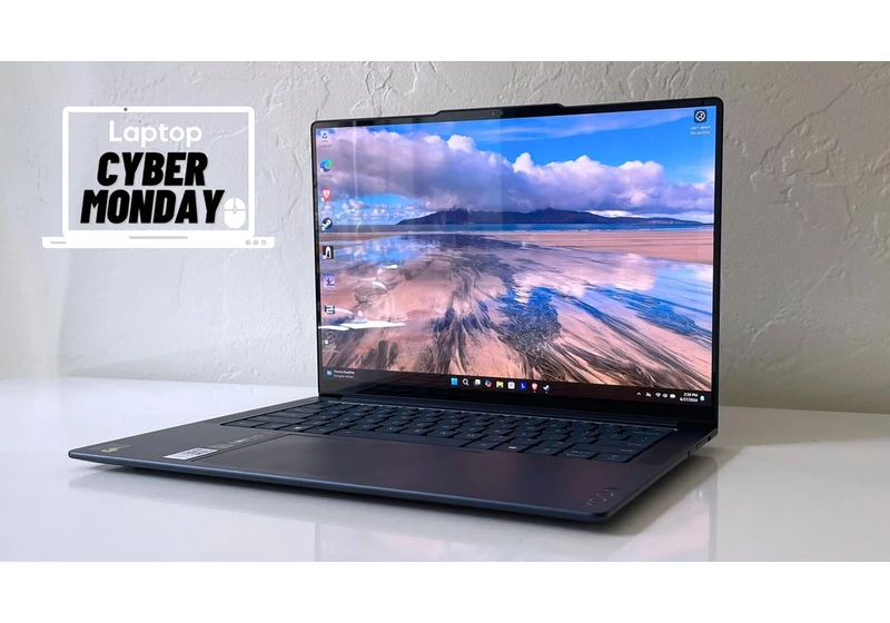 The Lenovo Yoga Slim 7x is my favorite laptop of 2024, and this Cyber Monday discount is a can't-miss deal