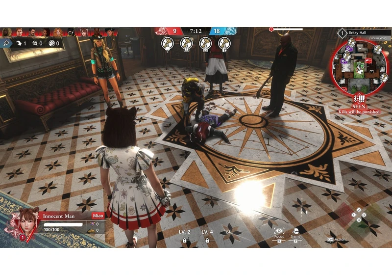 Square Enix's Next Game Blends Among Us-Like Murder Mystery With Bloody Carnage