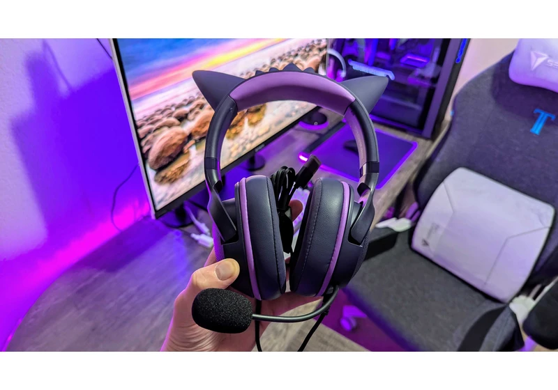  Razer finally remembered I don't live in China, so now we can all get this cool Gengar gaming headset 