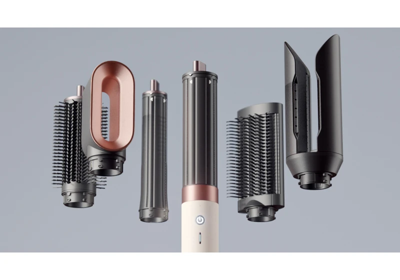 Dyson's next-gen Airwrap is smaller, lighter, and more powerful, but it's the new straightening attachment that really turned my head