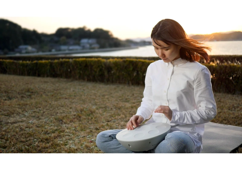 This Bluetooth speaker is also a 'soulful' musical instrument that requires 'no experience or special technique' to play, and wants to relax your mind