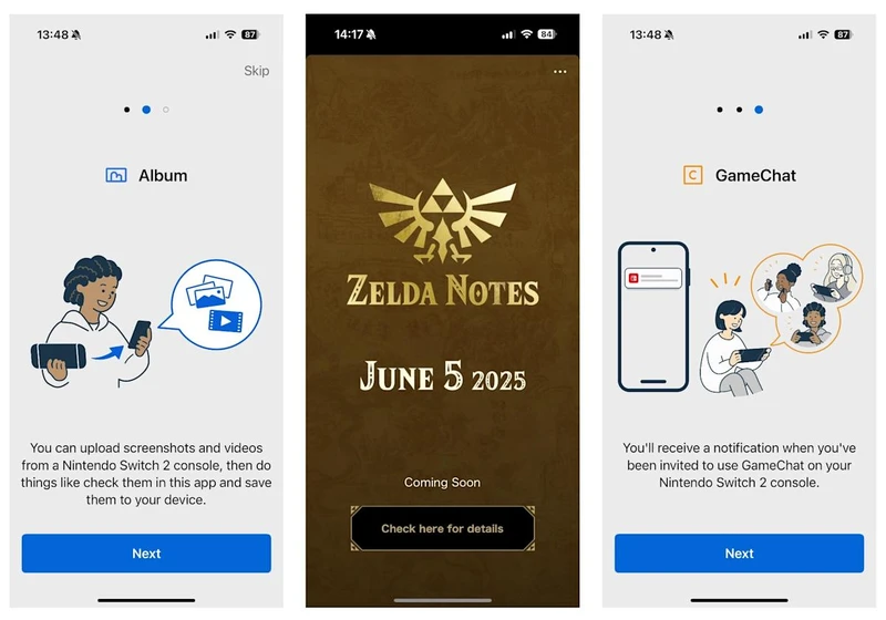 Nintendo’s updated mobile app will make sharing Switch 2 screenshots a lot easier