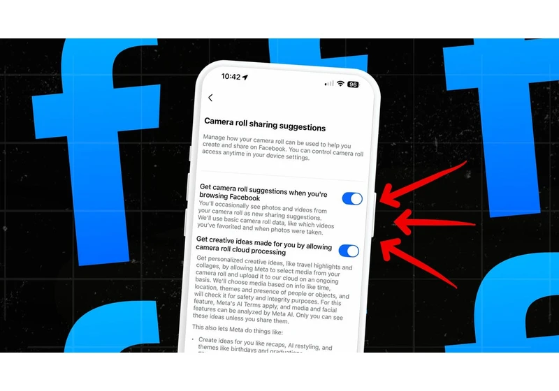 Meta might be secretly scanning your phone's camera roll