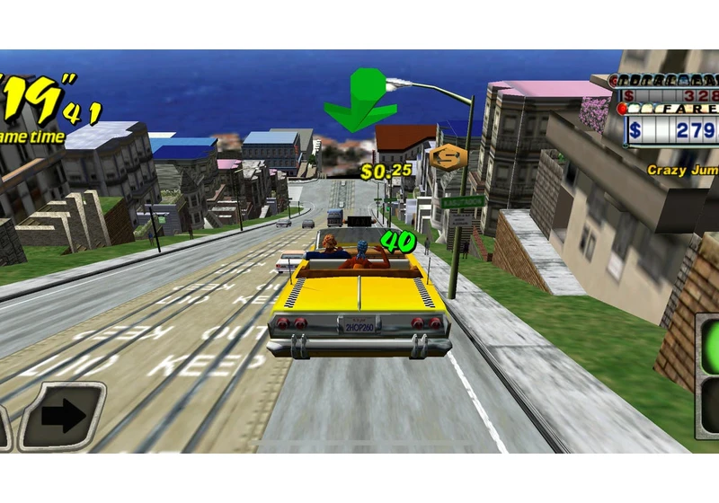 I Downloaded Crazy Taxi on My iPhone for Free Before Sega Discontinues It