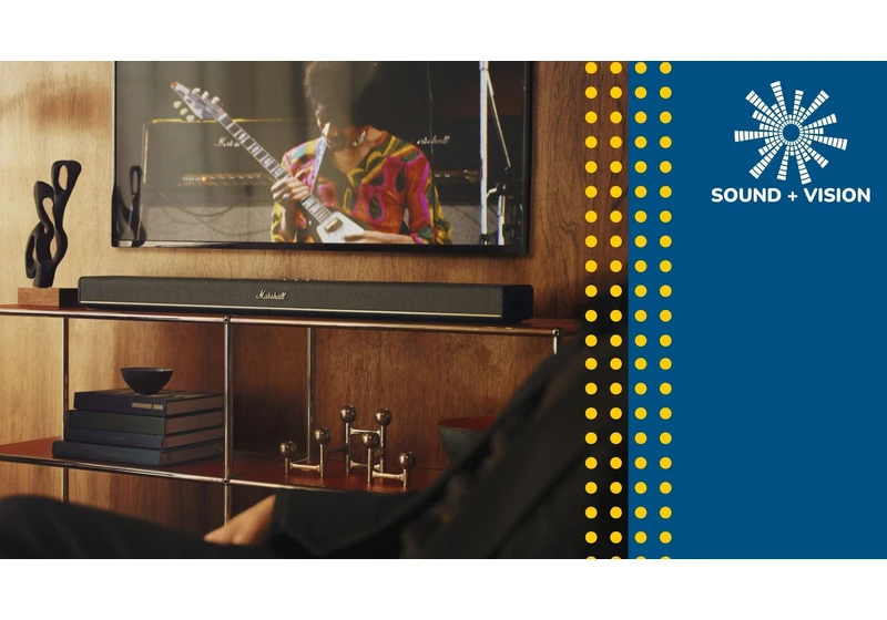 Sound and Vision: The Marshall Heston 120 could fix soundbars’ weak spot