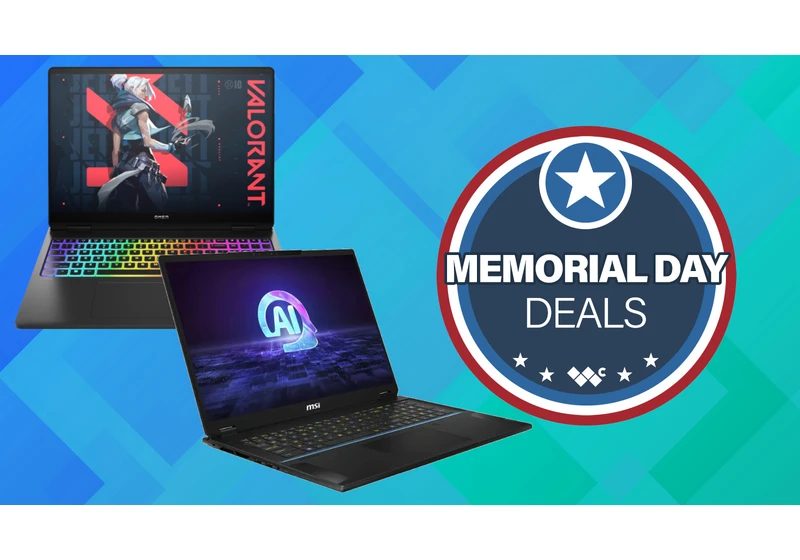  RTX gaming laptops are on sale ahead of Memorial Day — RTX 4060 deals starting at $649 
