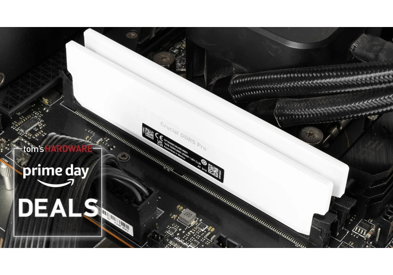 Crucial's 32GB Pro DDR5 kit at all-time low pricing for Prime Day — 25% off on affordable DDR5-6400 kit that looks good, too