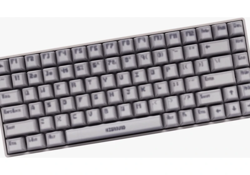 This ‘blurry’ keyboard mimics the look of low-poly PCs in retro games