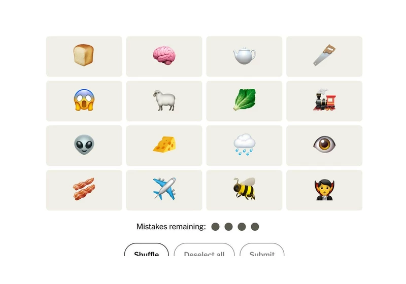 NYT Connections Goes All-Emoji for April Fool's Day. Our Hints and Tips     - CNET
