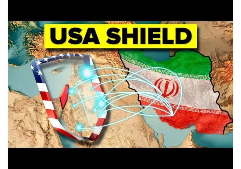 How US Military Defended Israel From Iran