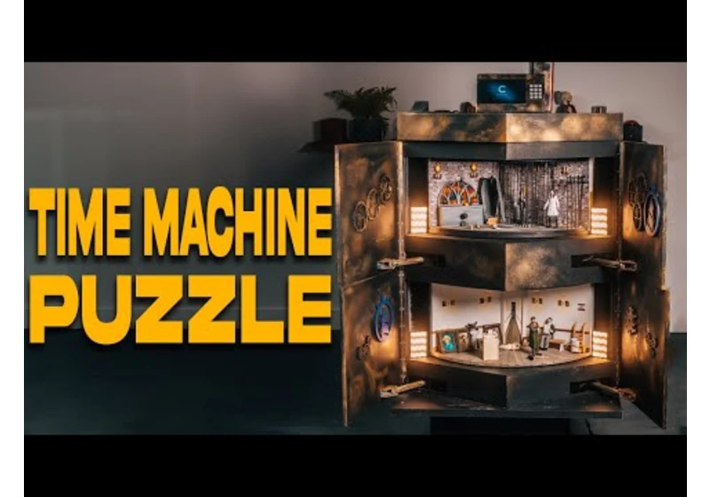 The Time Machine Puzzle - Custom Build (One-of-a-kind)