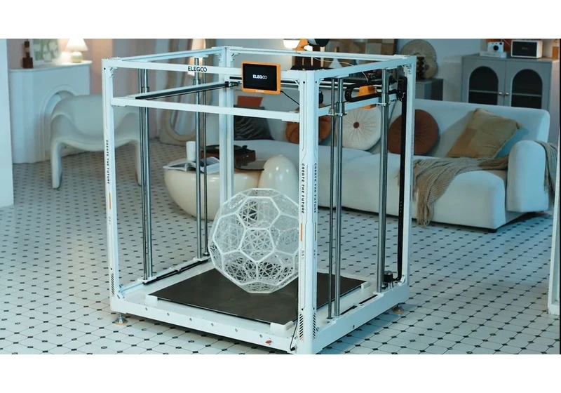  Elegoo Making 3D Printer Large Enough to Print a Toddler 