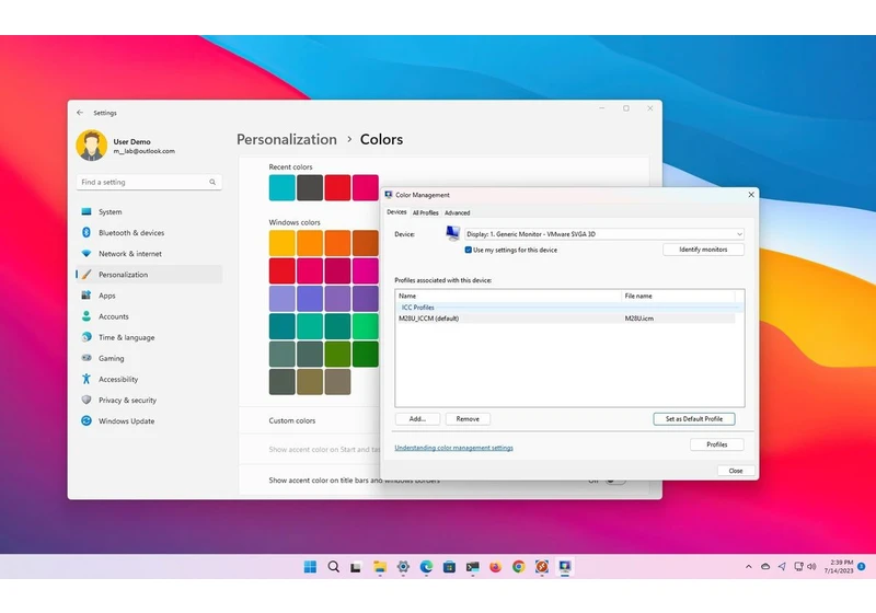  How to get correct color profile for your monitor on Windows 11 