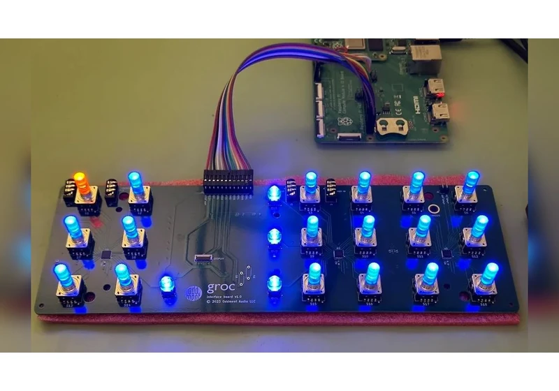  Custom Granular Synth Groc is Raspberry Pi Powered 