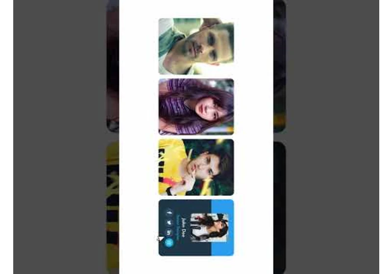 Top 5 CSS Cards | Html CSS #shorts