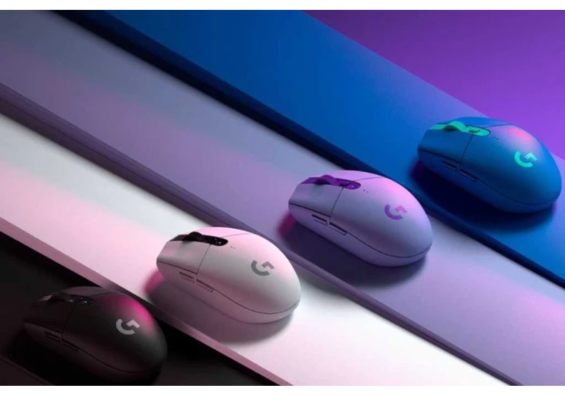 This colorful wireless Logitech G305 gaming mouse is only $40