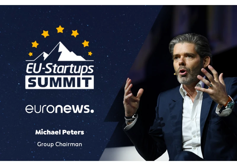 Euronews Group Chairman Michael Peters will speak at the EU-Startups Summit on May 12-13 in Barcelona!