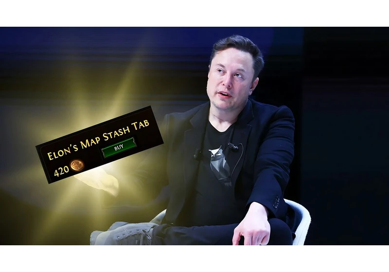 Someone made Elon's 'map tab' and if it were real, Path of Exile 2 could make a lot of cash