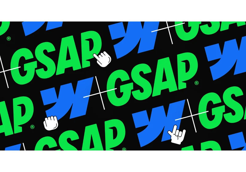 Webflow makes GSAP 100% free – plus more updates