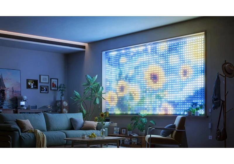 Govee Stuns With New Curtains Made of Light and Permanent Outdoor Smart Displays