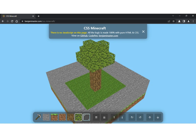 CSS Minecraft