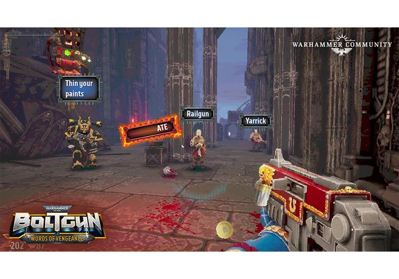 Boltgun — Words of Vengeance is Warhammer's grimdark answer to Typing of the Dead