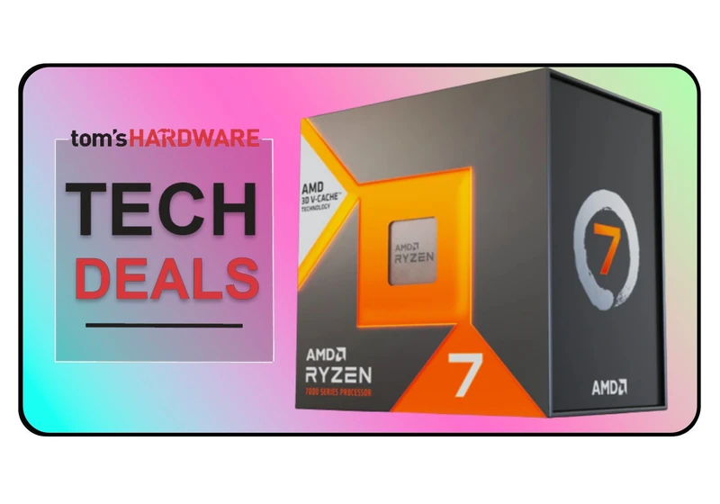  Newegg slashes Ryzen 7 7800X3D price, now just $369 with a free 1TB SSD — last-gen chip is a stellar deal with 95% of the gaming performance of the newer model 