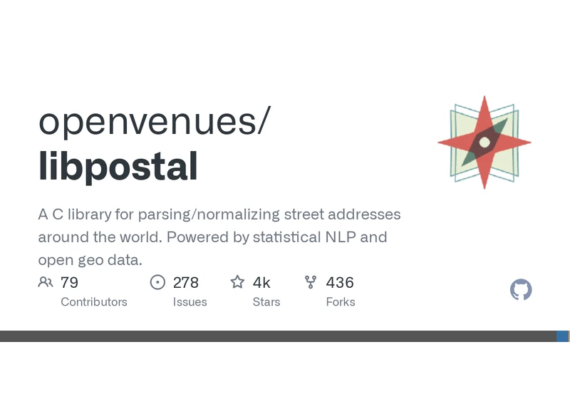 Libpostal: C library for parsing/normalizing street addresses around the world