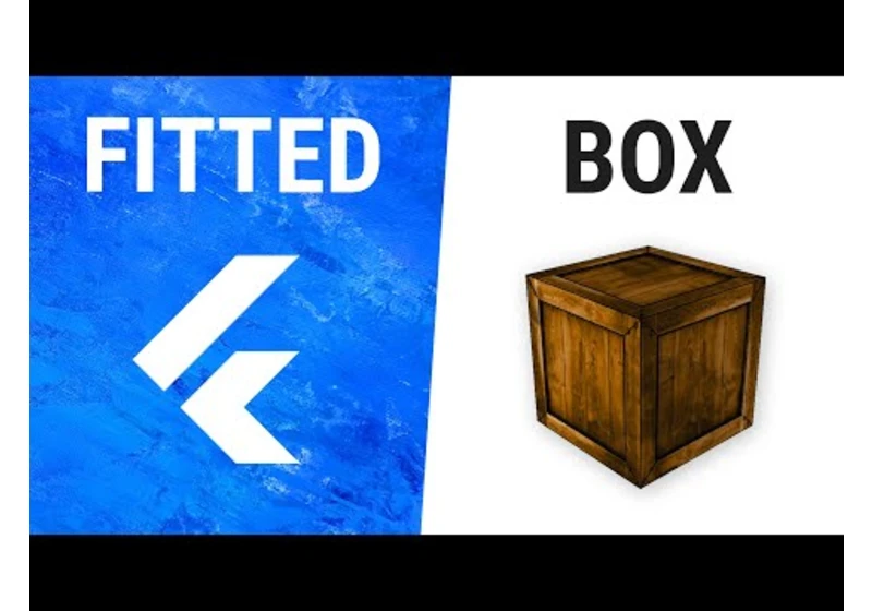 Flutter FittedBox Widget
