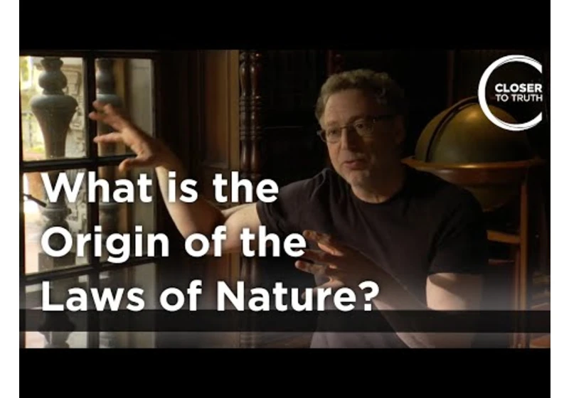 Leonard Mlodinow - What is the Origin of the Laws of Nature?